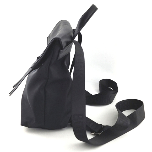 Botkier Trigger Backpack Black Nylon Multi Functional Adjustable Shoulder Straps - Picture 4 of 15